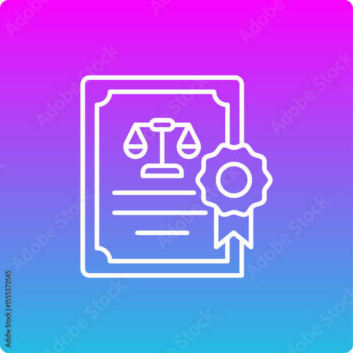 Certificate Icon