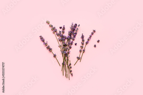 Branches of beautiful laven...