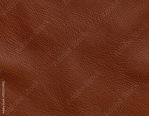 Brown leather texture with soft grain