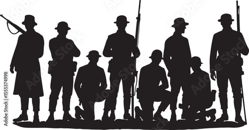 Soldier Silhouette Military