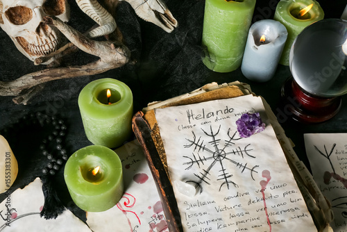 Witch's magic attributes wi...