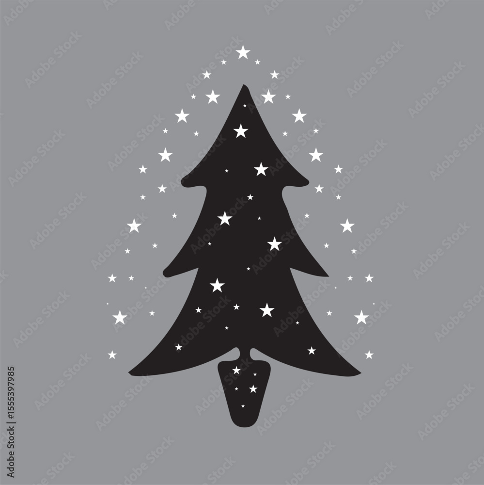 vector christmas tree