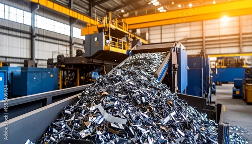Industrial metal scrap processing (1)