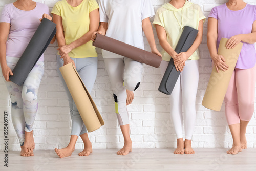 Group of mature women with ...