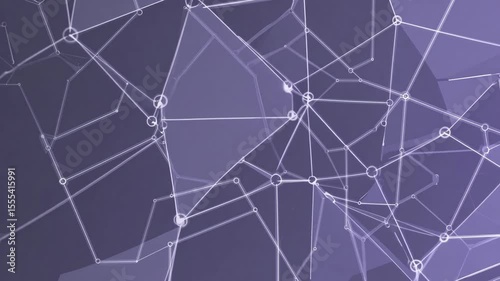 purple abstract background geometric, light gray accents, minimalist, symbolizing technology, cyber security