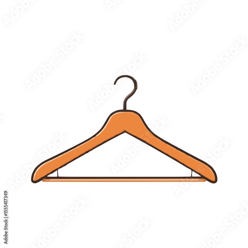 hanger isolated on white background