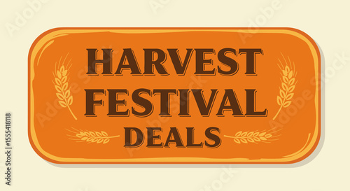 HARVEST FESTIVAL DEALS - Seasonal Promotions for Farm Produce and Autumn Products