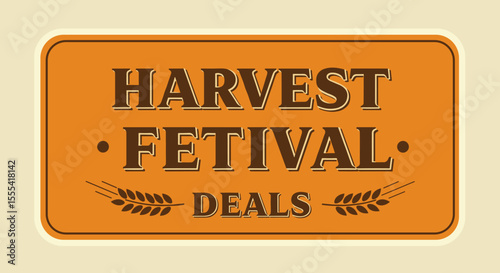HARVEST FESTIVAL DEALS - Seasonal Offers for Celebrating Autumn Gatherings and Family Events
