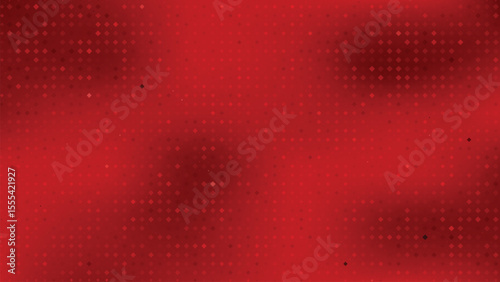 red Tech Finance Fintech Background Abstract Pixel Pattern. Abstract Business Tech Science Vector Backdrop.