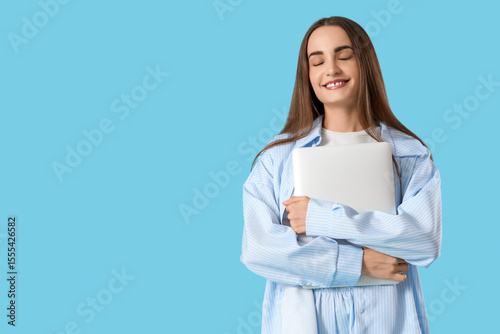 Young beautiful woman with ...