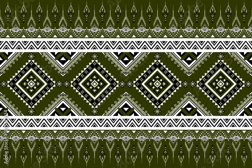Ethnic geometric pattern seamless
