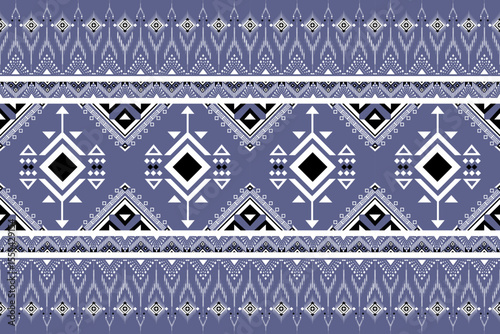 Ethnic geometric pattern seamless