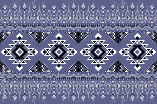 Ethnic geometric pattern seamless