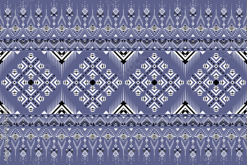 Geometric ethnic pattern design