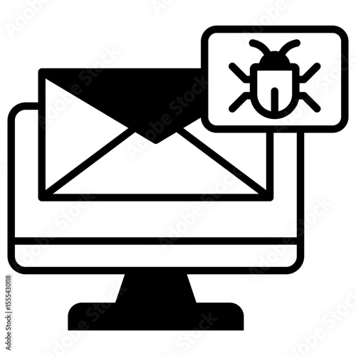 Spam Black Icon