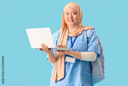 Female Muslim medical stude...