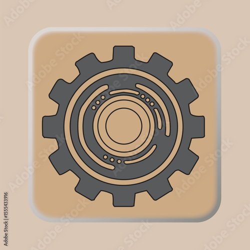 spare part motor vektor icon