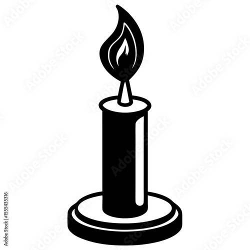 candlestick with candles