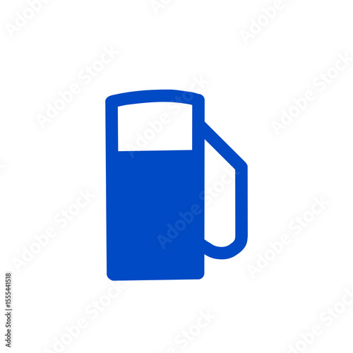 Gas Station Icon – Fuel Pump Symbol Silhouette Vector・ガソリンスタンドのアイコン／給油所シンボルのベクター素材