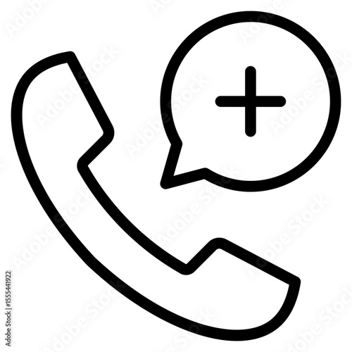 Emergency call in vector illustration