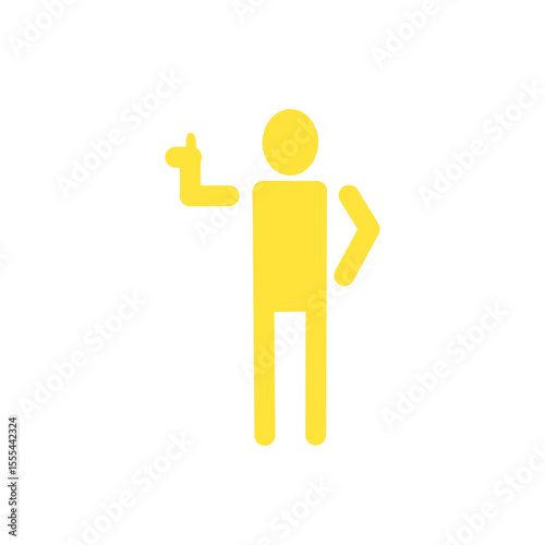 Thumbs Up Person Icon – Symbol of Approval, Confidence and Positivity・親指を立てる人物のアイコン｜グッド・賛成・自信のピクトグラム