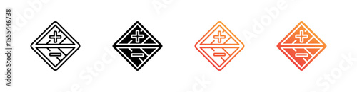 Exposure Multiple Style Icon Set Vector 