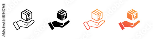 Product Multiple Style Icon Set Vector 