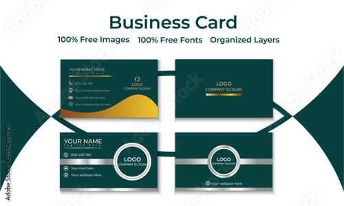 Professional Corporate Business Card
Minimalist Business Card Template
Creative Business Card for Professionals
