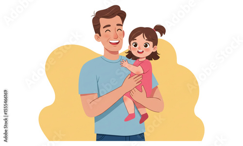 Father and daughter