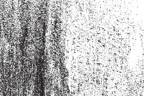 Abstract grunge texture with black and white areas, expressing a sense of decay, damage, or age