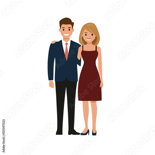 Romantic couple love silhouette scenes including proposal, hug under umbrella, kissing, dancing, and walking together, black vector art with sunset and nature backgrounds

