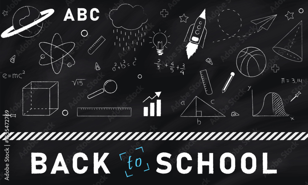 Back to school background