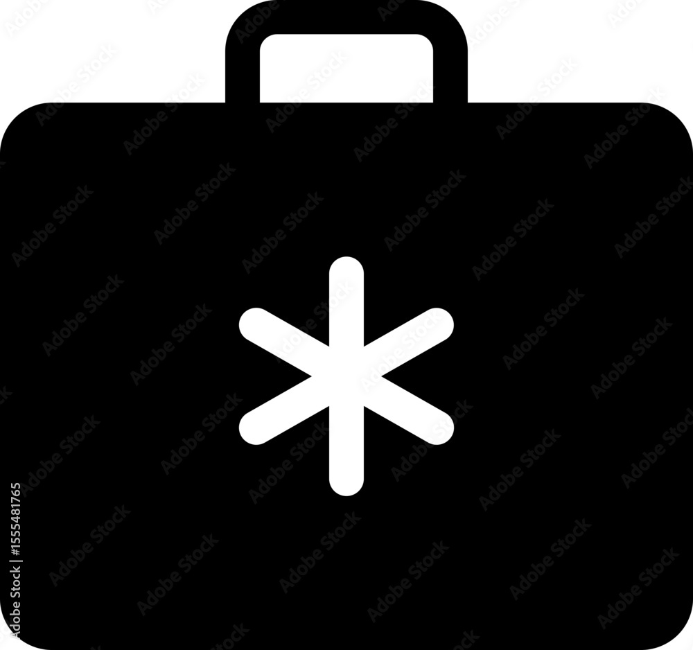 Fototapeta premium paramedic Icon Illustration