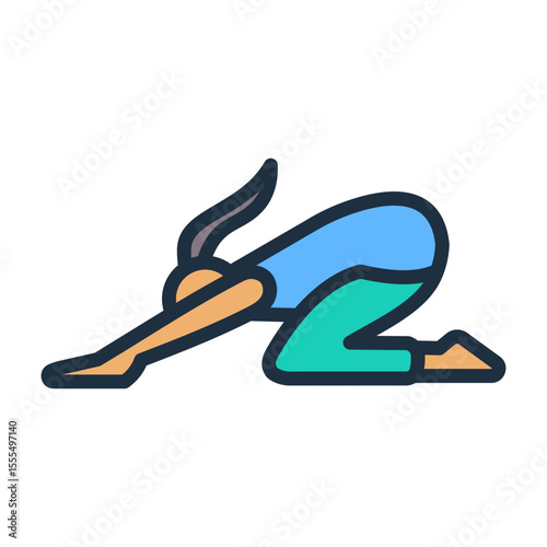 Child'S Pose Icon