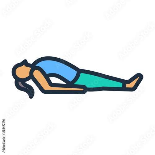 Fish Pose Icon