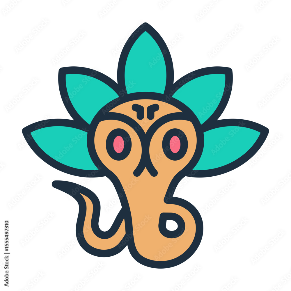 Fototapeta premium Om Symbol Icon