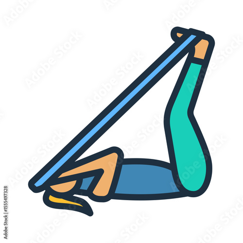 Yoga Strap Icon