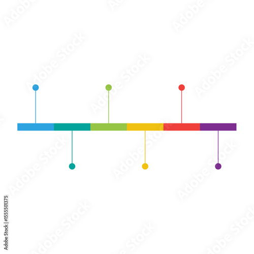Modern Timeline Infographic Vector Illustration