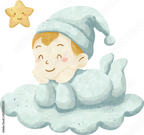 Twinkle Twinkle Baby Shower Clipart, Sweet Dreams Nursery Clipart