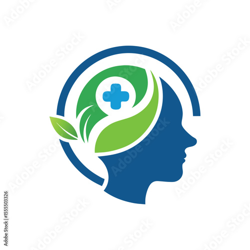Modern Minimal Mental Health Icon Set Logo Vector Files