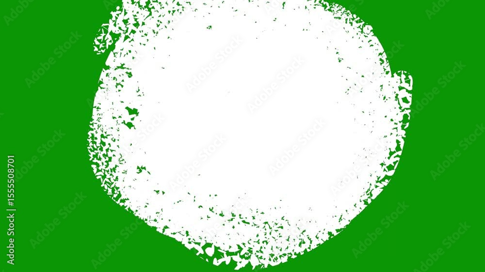 A green screen with white background and an apple logo on circle black photo of man in suit flower skull it animated chromakey background illustration cartoonish style frame expression