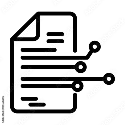 script line icon