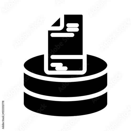 database glyph icon