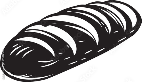 Bread clean simple silhouette