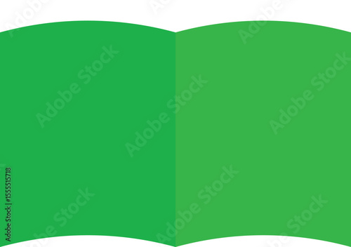 A book illustration. Suitable for educational visuals, presentation page frame, or note layouts.
