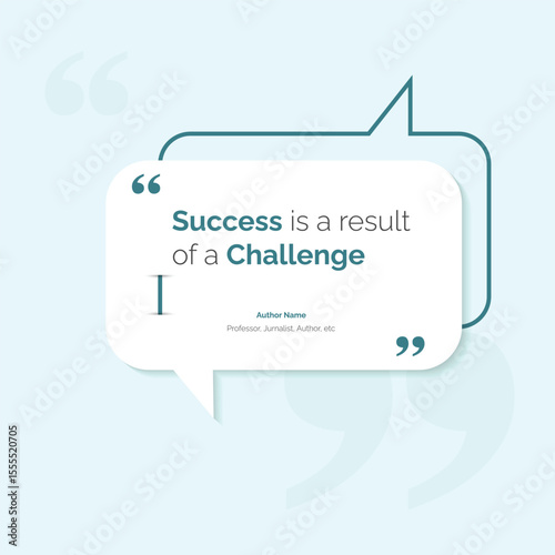 Bubble testimonial banner, quote, infographic. Social media post template designs for quotes. Empty speech bubbles, quote bubbles and text box