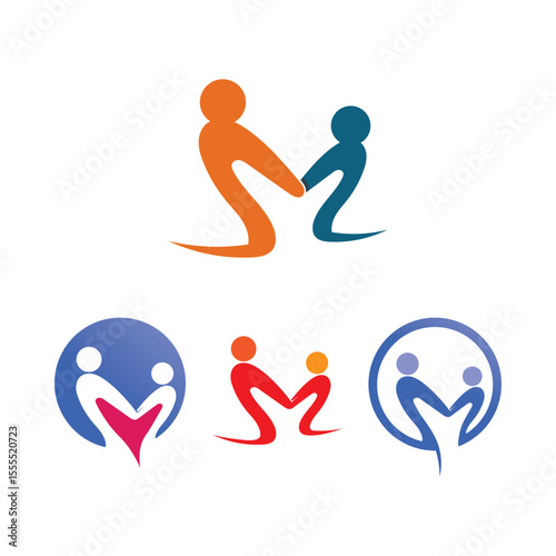 Letter M vector icons such logos