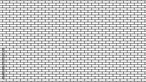 Seamless bright white tiles brick wall texture pattern background, vintage interior floor isolated kitchen blank background. isolated brickwork decor ceramic stonework texture.