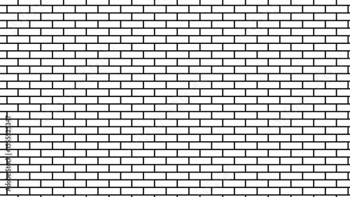 Seamless bright white tiles brick wall texture pattern background, White wall texture brick architecture construction rock stonework retro surface wallpaper.