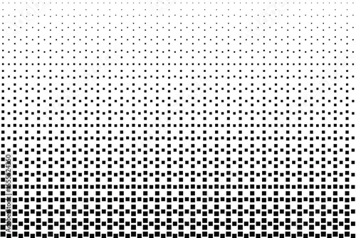 square halftone digital pattern background